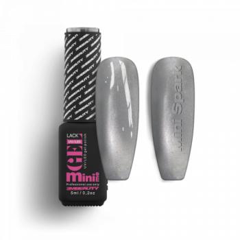Gel Lack - Magnet Effect White - Mini Spark - HEMA Mentes (5ml - mini me) kép