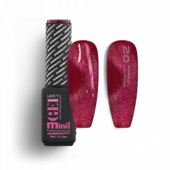Gel Lack - Magnet Flame 02 - HEMA Mentes (5ml - mini me) kép