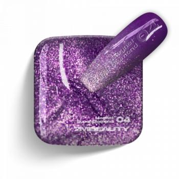 Gel Lack - Magnet Super Diamond 04 - HEMA Mentes (13 ml) kép
