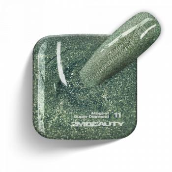 Gel Lack - Magnet Super Diamond 11 - HEMA Mentes (13 ml) kép