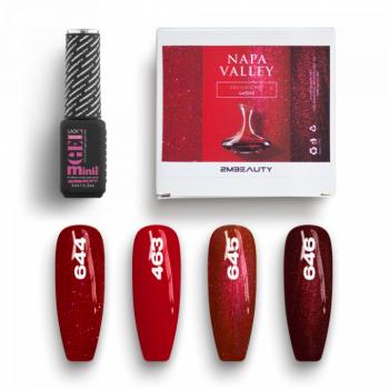 Gel Lack - Napa Valley Set - HEMA Mentes (4 x 5 ml) kép