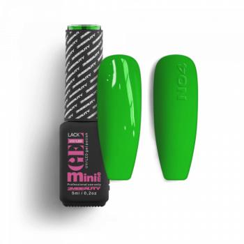 Gel Lack - Neon N004 - HEMA Mentes (5ml - mini me) kép