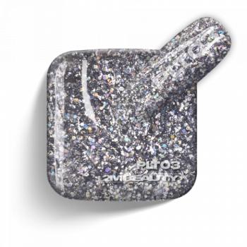 Gel Lack - Platinum 03 - HEMA Mentes (5ml - mini me) kép