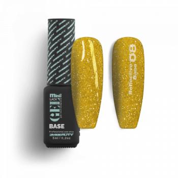 Gel Lack - Reflective Base 08 - HEMA Mentes (5ml - mini me) kép
