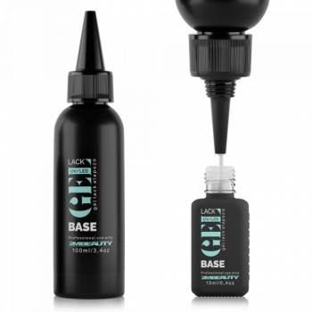 Gel Lack - Rubber Base Clear - HEMA Mentes (100ml) kép