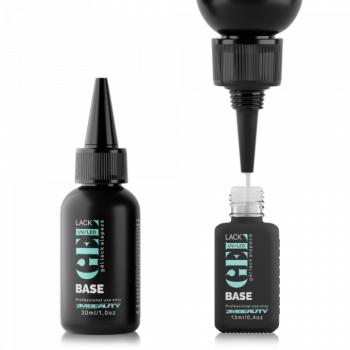 Gel Lack - Rubber Base Clear - HEMA Mentes (30 ml) kép