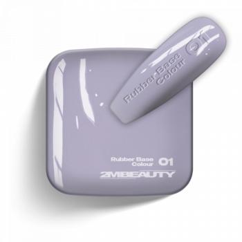 Gel Lack - Rubber Base Colour 01 - HEMA Mentes (13 ml) kép