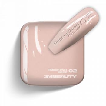 Gel Lack - Rubber Base Colour 02 - HEMA Mentes (13 ml) kép
