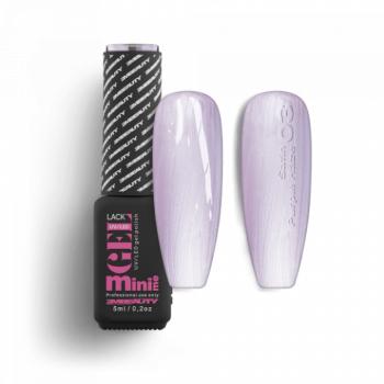 Gel Lack - Satin - 03 Purple Haze - HEMA Mentes (5ml - mini me) kép