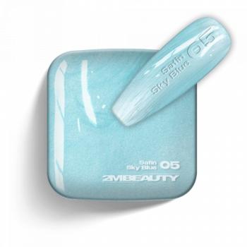Gel Lack - Satin - 05 Sky Blue - HEMA Mentes (13 ml) kép