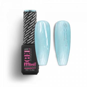 Gel Lack - Satin - 05 Sky Blue - HEMA Mentes (5ml - mini me) kép