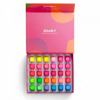 Gel Lack Szett - Collection 2 - Summer Neon - 30db () kép