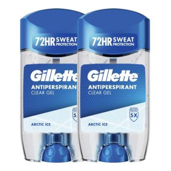 Gillette Arctic Ice Izzadásgátló Gél Férfiaknak 2x70ml kép