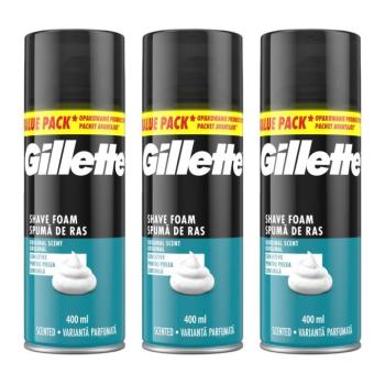 Gillette Classic Sensitive Borotvahab 3x400ml kép
