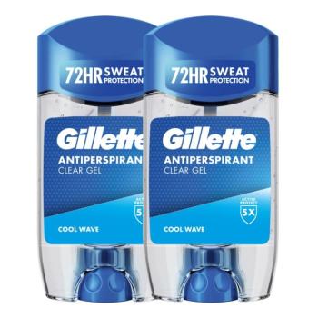 Gillette Cool Wave Izzadásgátló Gél Férfiaknak 2x70ml kép