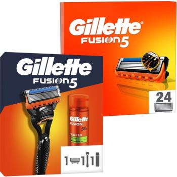 GILLETTE Fusion5 200 ml + GILLETTE Fusion5 24 db kép