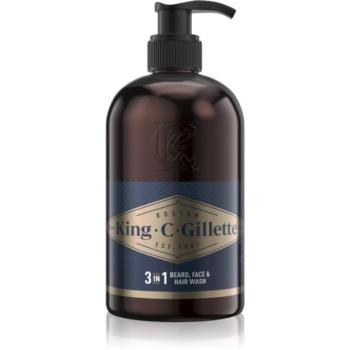 Gillette King C. Beard & Face Wash szakáll sampon 350 ml kép