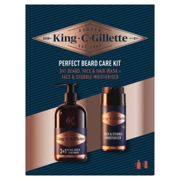 Gillette King C. Perfect Beard Care Kit Ajándékszett