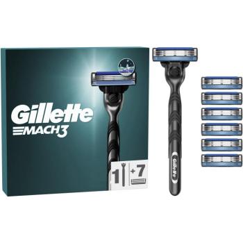 GILLETTE Mach3 + 7 darab fej kép