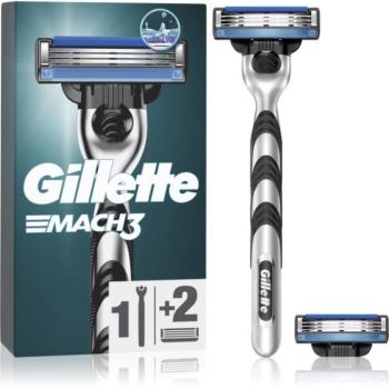 Gillette Mach3 borotva + tartalék pengék 2 db kép