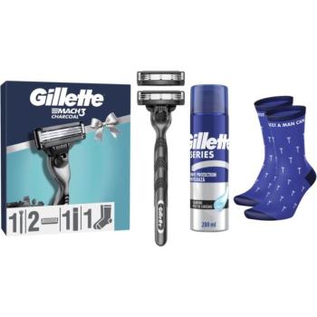 Gillette Mach3 Charcoal ajándékszett uraknak kép