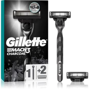Gillette Mach3 Charcoal borotva + tartalék pengék 2 db kép