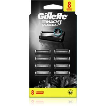 Gillette Mach3 Charcoal tartalék pengék 8 db kép