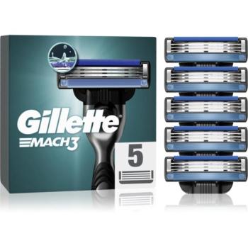 Gillette Mach3 tartalék pengék 5 db kép