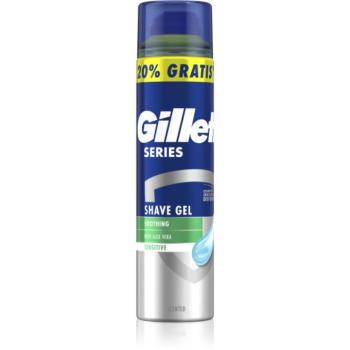 Gillette Series Aloe Vera nyugtató gél borotválkozáshoz 240 ml kép