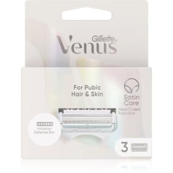 Gillette Venus For Pubic Hair&Skin tartalék pengék a bikinivonal szőrtelenítéséhez 3 db kép