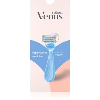 Gillette Venus Intimate női borotva a bikinivonal szőrtelenítéséhez + tartalék fej 2 db kép
