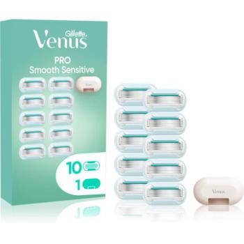 Gillette Venus PRO Smooth Sensitive tartalék pengék + védőburkolat 10 db