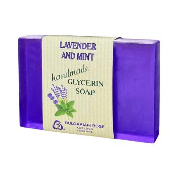 Glicerines szappan levendulával és mentával 70 g - Bulgarian Rose Karlovo