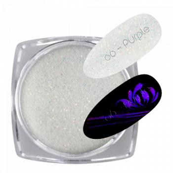 Glow Glitter White 06 - Purple () kép