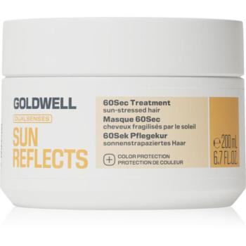Goldwell Dualsenses Sun Reflects 60Sec Treatment intenzív regeneráló ápolás nap által károsult haj 200 ml kép