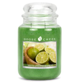 Goose Creek - Fehér limonádé bambusszal  Illatgyertya 680 g kép