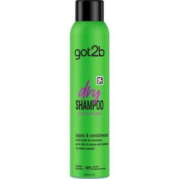 got2b Fresh it Up Extra Fresh száraz sampon a felesleges faggyú felszívódásáért és a haj frissítéséért 200 ml kép