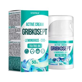 Gribkosept krém citromfűvel, CBD-vel és tea tree olajjal - 50 ml - Vitateka kép