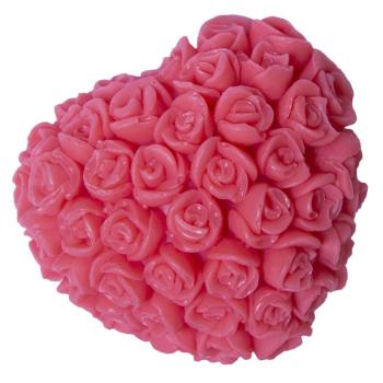 Happy Soaps - Szív rózsákkal  Glicerin szappan 100 g kép