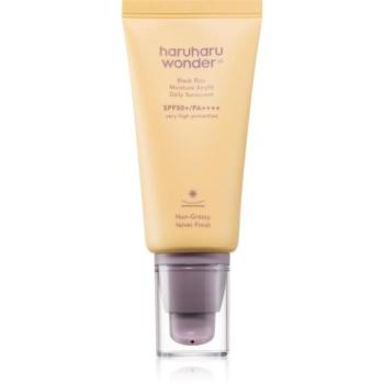 Haruharu Wonder Black Rice Moisture gyengéd védő folyadék SPF 50+ parfümmentes 50 ml kép