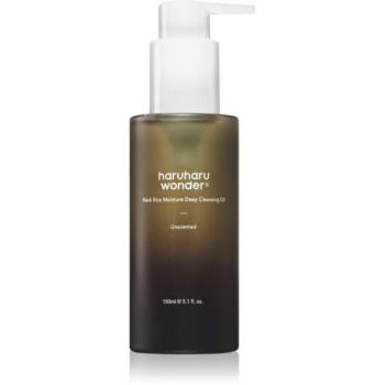 Haruharu Wonder Black Rice Moisture tisztító és sminklemosó olaj az érzékeny és intoleráns bőrre 150 ml kép