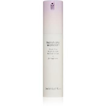 Haruharu Wonder Black Rice Night Knight ránctalanító retinol szérum a fiatalos kinézetért 20 ml kép