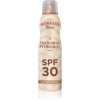 Hawaiian Tropic Hydrating Protection Lotion Spray napozó spray SPF 30 177 ml kép