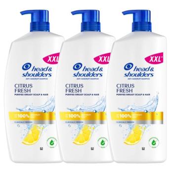 Head & Shoulders Citrus Fresh Sampon 3x800ml kép
