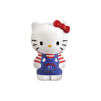 HELLO KITTY 2D - Tusfürdő és Sampon 2v1  Tusfürdő és Sampon - 400 ml kép