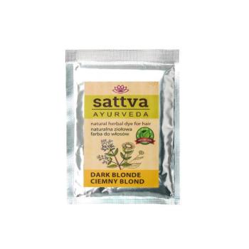 Henna - Természetes növényi hajfesték - sötétszőke 10g - Sattva Ayurveda kép