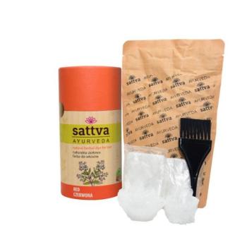 Henna - Természetes növényi hajfesték - vörös 150g - Sattva Ayurveda kép