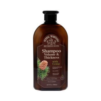 Herbal Traditions cédrusos sampon a dúsabb, erősebb hajért – 500 ml kép