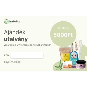 Herbatica ajándékutalvány 5 000 Ft értékben kép
