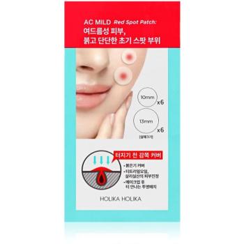 Holika Holika AC Mild Red Spot tapasz problémás bőrre pattanások ellen 12 db kép